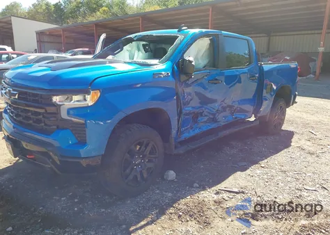 2024 Chevrolet Silverado 1500 4Wd Short Bed Lt Trail Boss from USA, damaged, VIN 3GCUDFED6RG163216